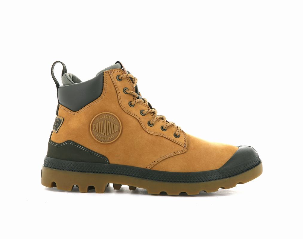 Palladium Sportcuff Outside Ii Wp+l Mens Waterproof Boots Gold Australia [JAPGRO-326]